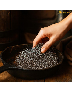 Medieval Chainmail Stress Relief Keychain (12x12 cm.) 2