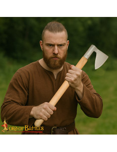 14th Century Historical Axe High Quality Forged Steel 2