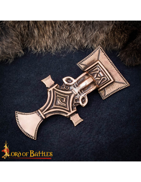 Lombard Brooch Bronze 6th Century...