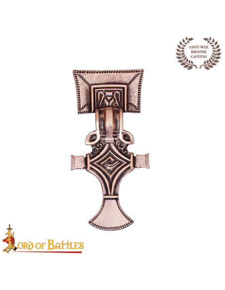 Lombard Brooch Bronze 6th Century...