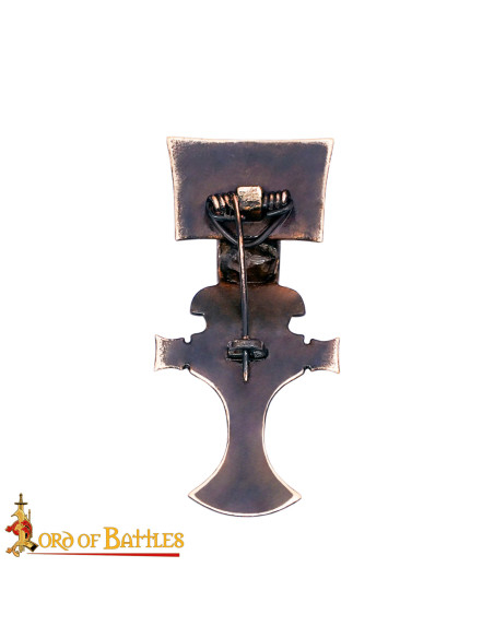 Lombard Brooch Bronze 6th Century...