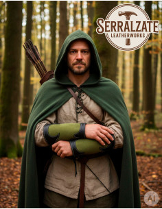 Green Leather Ranger Bracelets 2