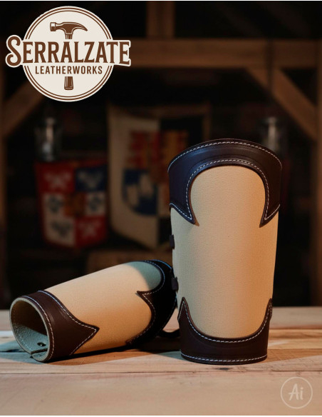 Light Brown Medieval Ranger Leather...