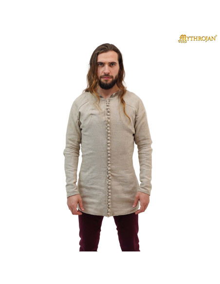 14th Century Medieval Doublet in...