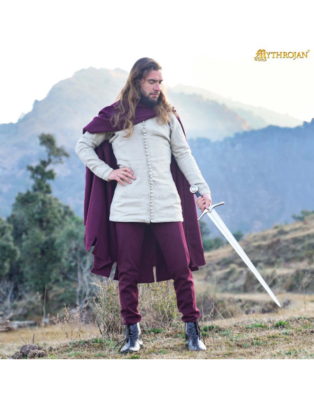 14th Century Medieval Doublet in...