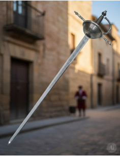 Spanish Tizona Sword, rustic finish, s. seventeenth