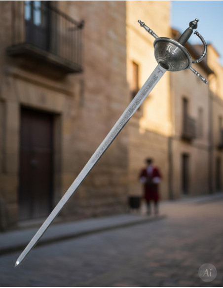 Spanish Tizona Sword, rustic finish,...