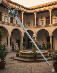 Spanish Tizona Sword, rustic finish, s. seventeenth 2