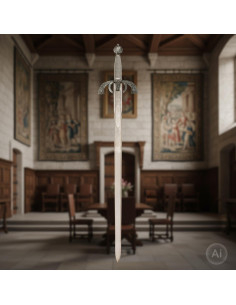 Duque de Alba sword, rustic finish