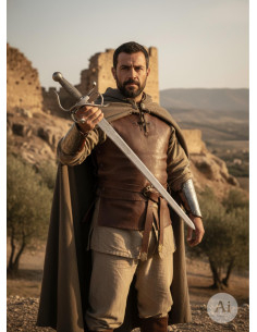 Colada Cid sword, rustic finish 2