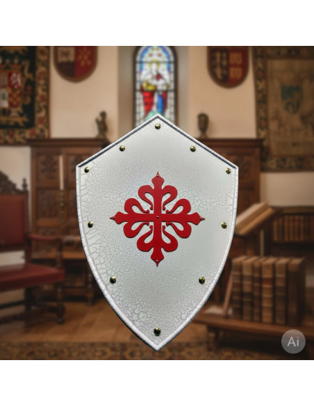 Shield Cross Knights Calatravos