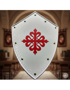 Shield Cross Knights Calatravos