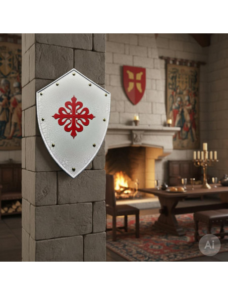 Shield Cross Knights Calatravos