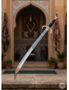 golden arabian scimitar