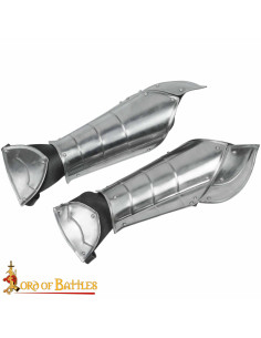 Medieval Fantasy Arm Guards: Protects Elbow and Hand