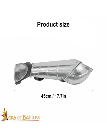 Medieval Fantasy Arm Guards: Protects...