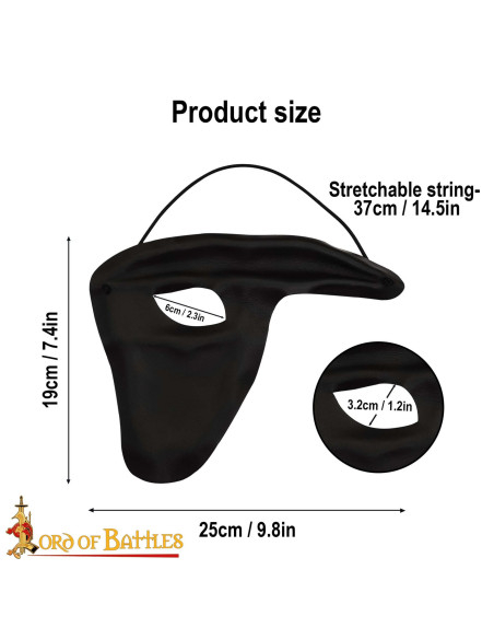 Villain Leather Fantasy Opera Mask...