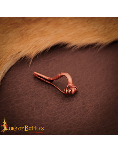 Late Roman Imperial Knee Brooch in Cast Bronze 2