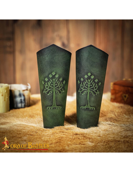 Leather Ranger Bracers with Minas...