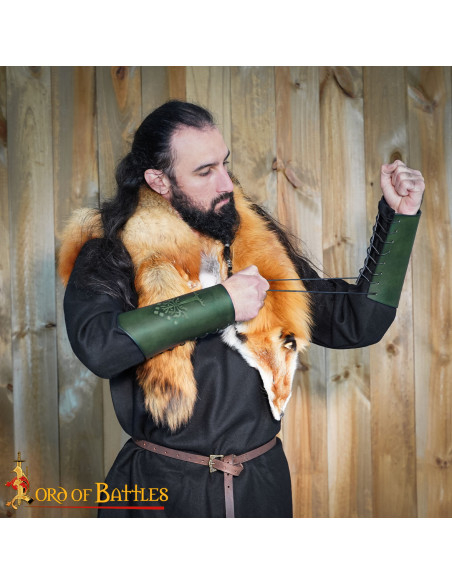 Leather Ranger Bracers with Minas...