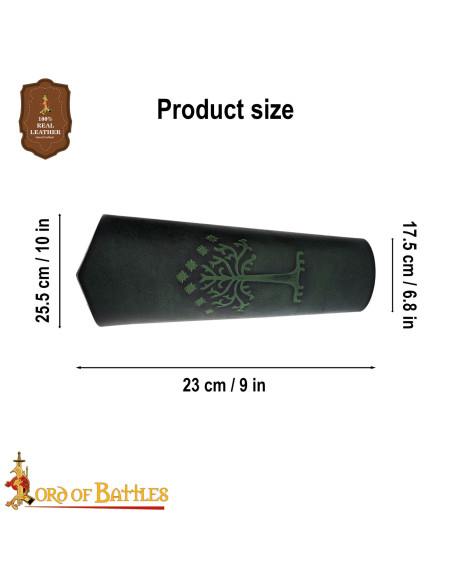 Leather Ranger Bracers with Minas...