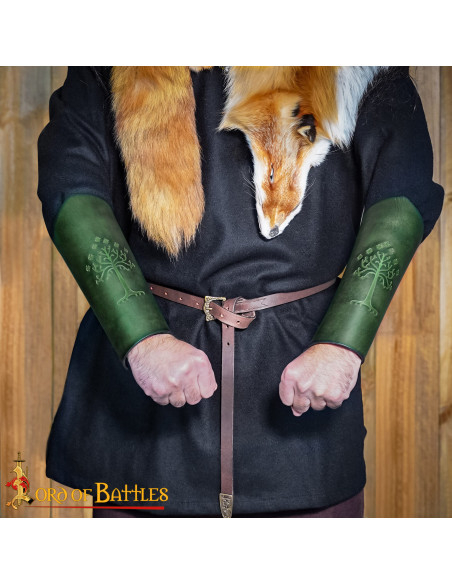 Leather Ranger Bracers with Minas...