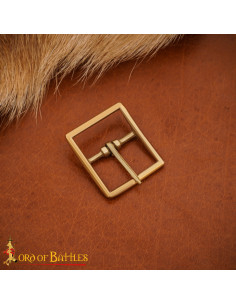 Medieval Solid Brass Buckle 2.3 cm for Belts