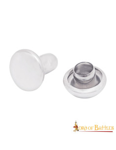 Pack of 50 Medieval Decorative Steel Rivets 7mm for 2