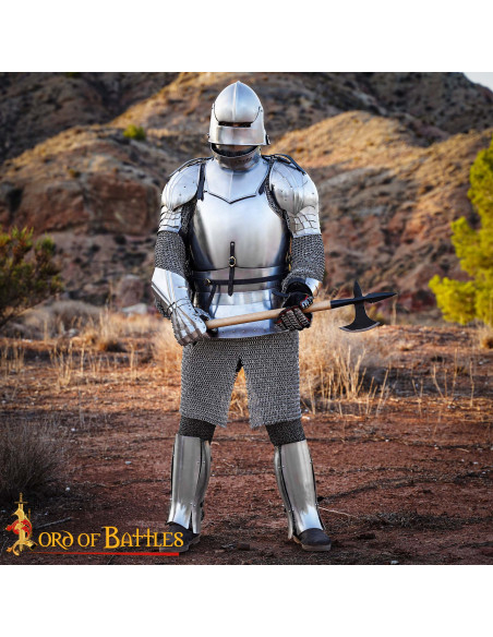 Medieval Battle Axe Forged Carbon...