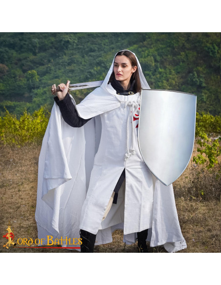 18G Steel Medieval Shield for...