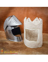 Padded Canvas Liner for Medieval Helmet