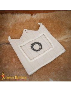 Padded Canvas Liner for Medieval Helmet 2