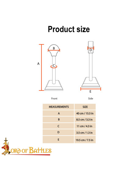 Stable Solid Wood Stand for Various...