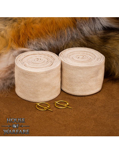 Viking Canvas Winingas in Raw Cotton LARP