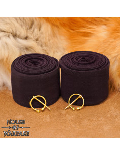 Dark Brown Cotton Canvas Viking Arm Winingas