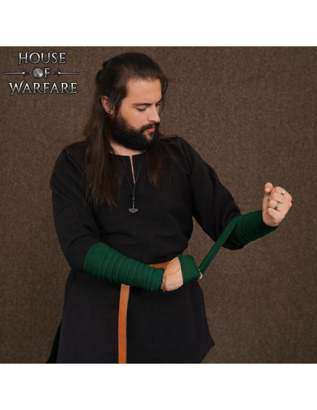 Cotton Canvas Viking Arm Wraps in...