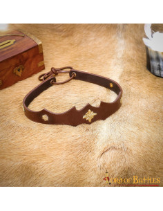 Leather and Brass Headband for Fantastic Adventure