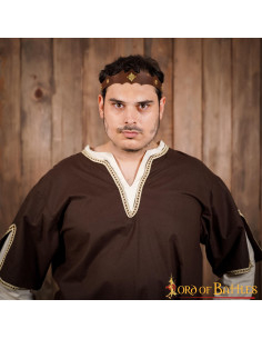 Leather and Brass Headband for Fantastic Adventure 2