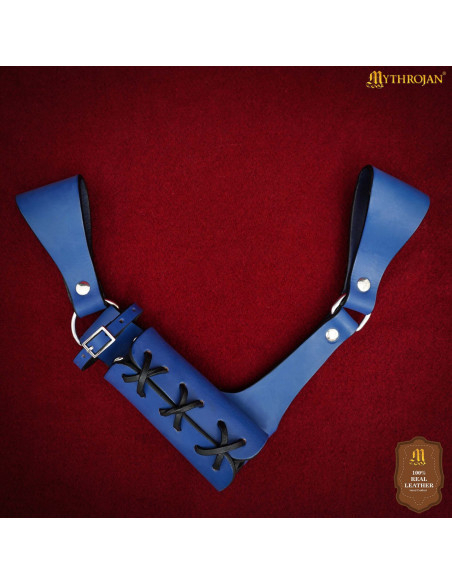 Adjustable Genuine Leather Medieval...