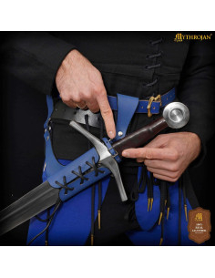 Adjustable Genuine Leather Medieval Left-Handed Holster