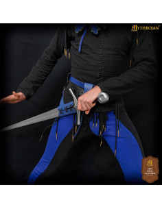 Adjustable Genuine Leather Medieval Left-Handed Holster 2