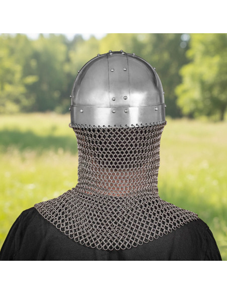 Viking Helmet with Chainmail Coif (16...