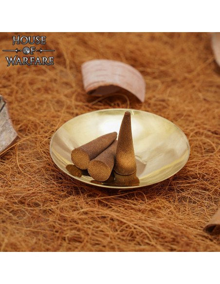 Small Brass Medieval Bowl