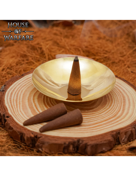 Small Brass Medieval Bowl