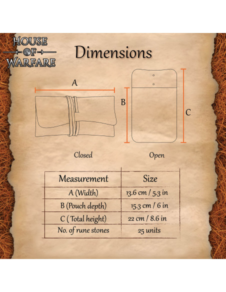 Viking Runes Divination Game with...