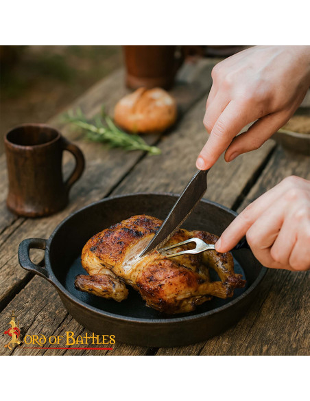 Set of Medieval Stainless Steel...