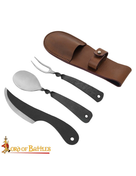 Set of Medieval Stainless Steel...