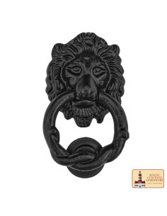 Handcrafted Forged Lion Door Knocker
