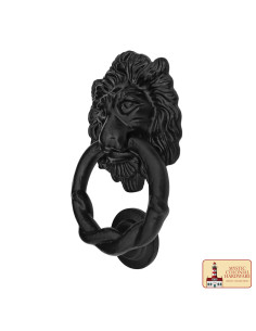 Handcrafted Forged Lion Door Knocker 2