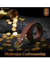 Durable Leather LARP Medieval Warrior Belt